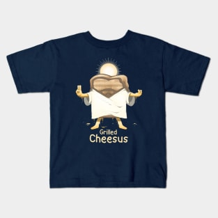 Grilled Cheesus Kids T-Shirt